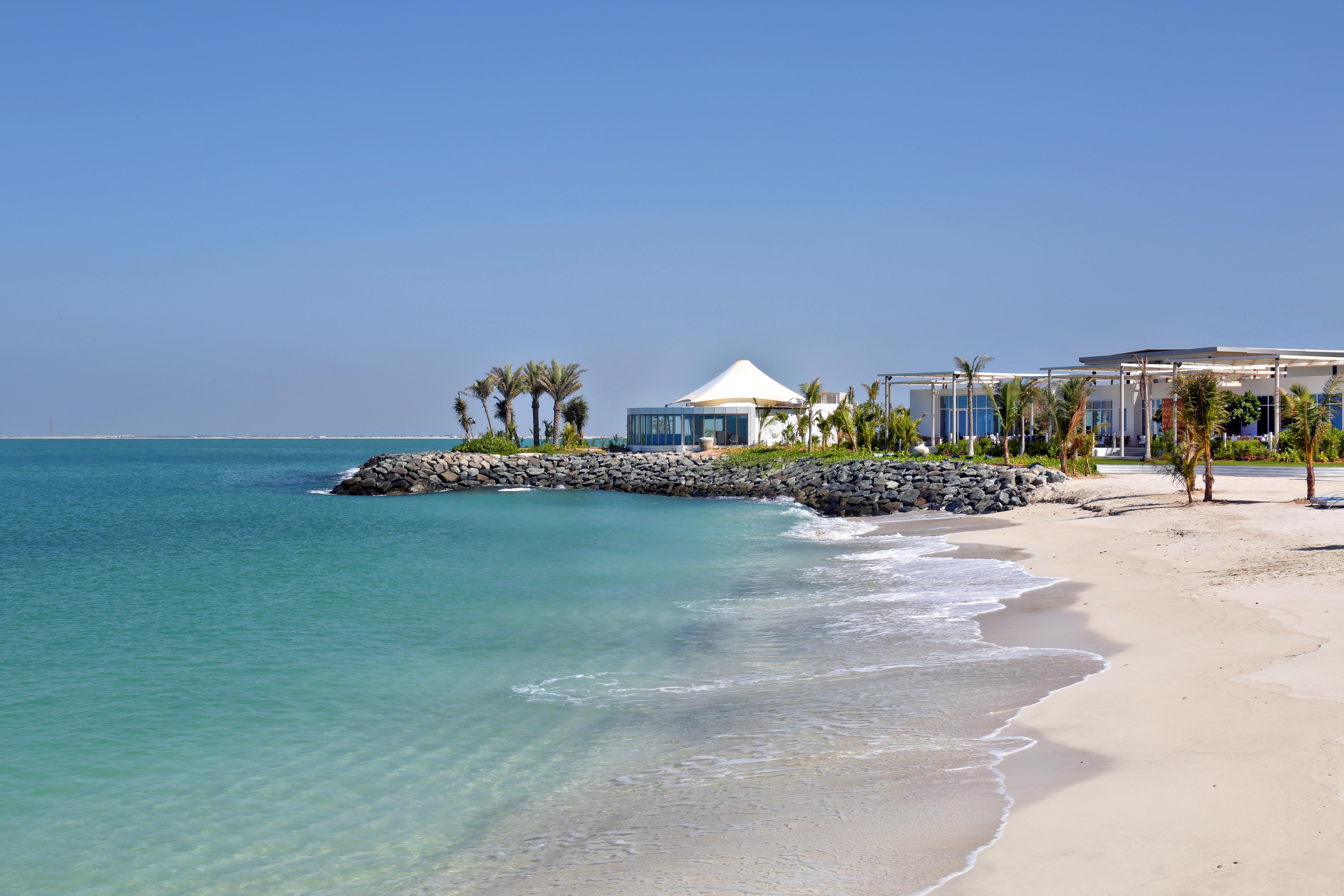 Hotel Nurai Island, Saadiyat Abu Dhabi Exterior foto Beach at Jumeirah Beach Club